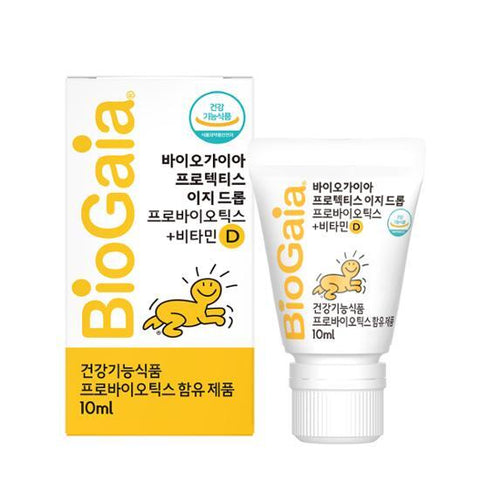 바이오가이아 프로텍티스 이지 드롭 프로바이오틱스+비타민D 10ml (2개월분)